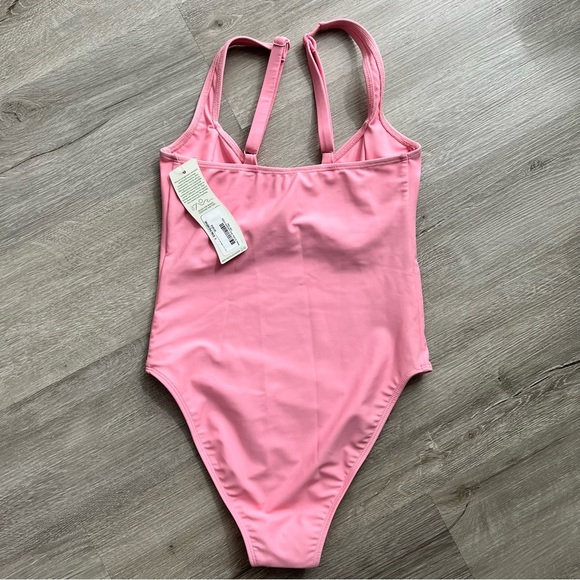 NWT Seea Ginger One Piece Pink Bikini Swimsuit Non-Padded Underwire Small - Picture 5 of 8